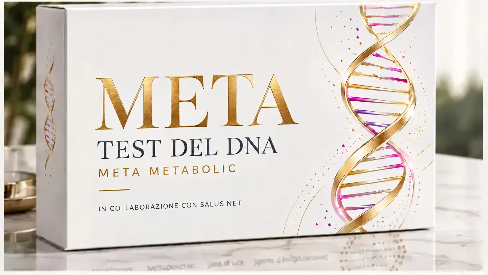 Confezione Meta Test del DNA, Meta Metabolic, in collaborazione con Salus Net