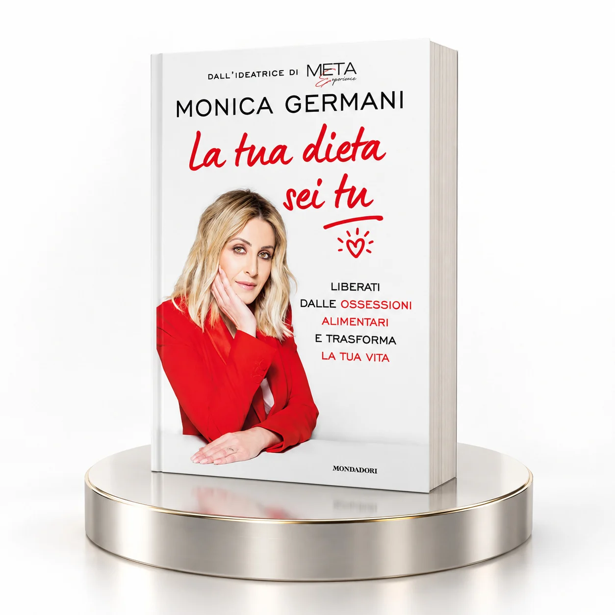 Copertina del libro La tua dieta sei tu di Monica Germani
