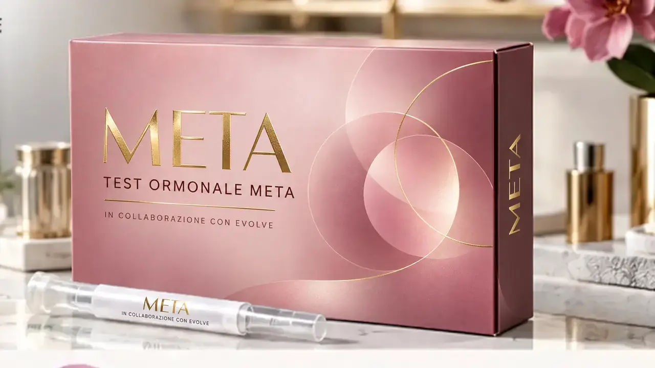 Confezione Test Ormonale Meta, in collaborazione con Evolve